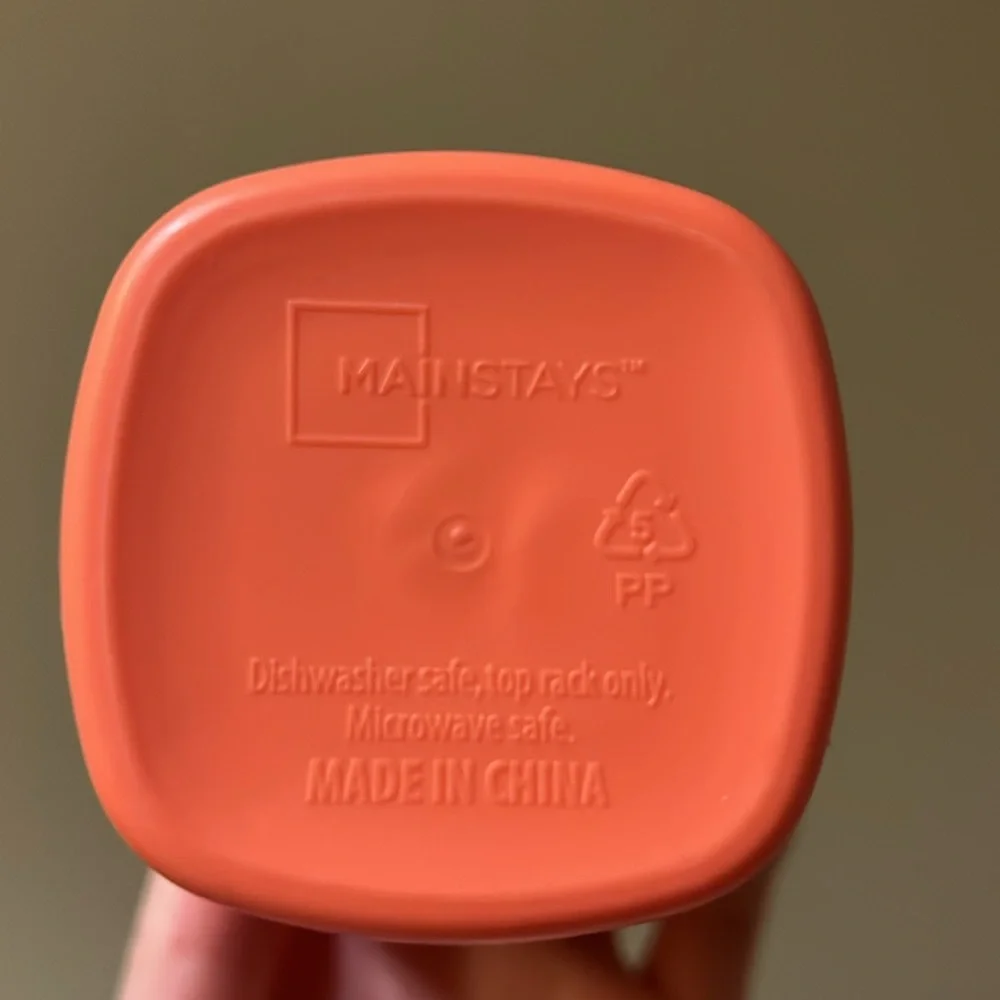 💝 10/$10 💝 MAINSTAYS Reusable Dinner Plate and Cup Combo